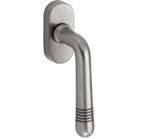 Draaikiepgarnituur Art-Deco/Elegant mat nikkel ongelakt, Nieuw