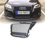 CALANDRE AUDI A3 8P 08-12 NOIR BRILLANT LOOK RS3, Verzenden, Nieuw