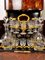 SAINT LOUIS-Complet - Drankkast - Kristal, Loupe dOrme -