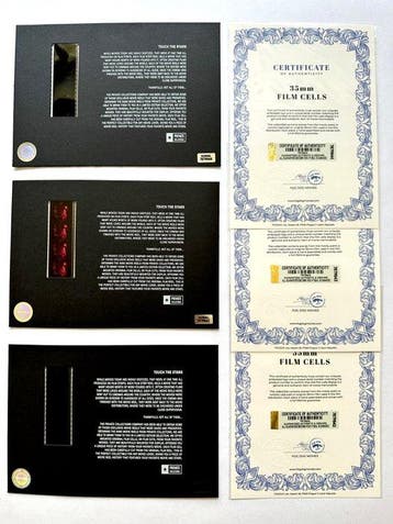 The Godfather – Extremely rare Trilogy Set of 3 Mounted 35mm, Verzamelen, Nieuw
