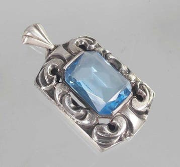 Sans prix de réserve - Pendentif Argent - 9.00ct. tw.