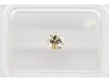 Veiling - Natuurlijke diamant - Kleur M 0,39 ct, Nieuw