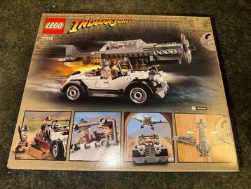 Lego Set - Retired! 77012 - Indiana Jones - Fighter Plane, Nieuw