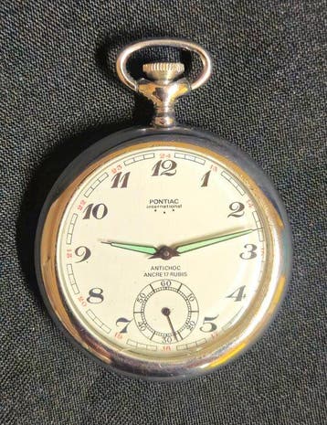 Pontiac International Railway - Pocket clock - 1960-1969