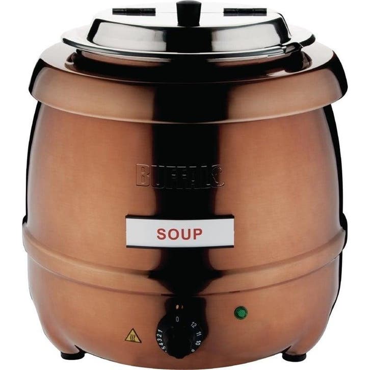 Soepketel koperkleurig 10 liter | 37,5(h)x33(Ø)cm Buffalo, Zakelijke goederen, Horeca | Keukenapparatuur, Nieuw in verpakking