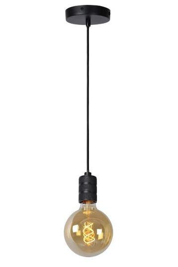 Lucide JOVA - Hanglamp E27 fitting zwart, Huis en Inrichting, Verzenden, Trendy verlichting, Nieuw, E27 (groot)