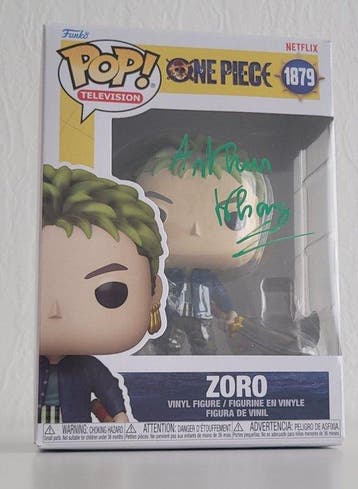 Funko - Funko Pop One Piece - Zoro #1879 - Signed by Arthur