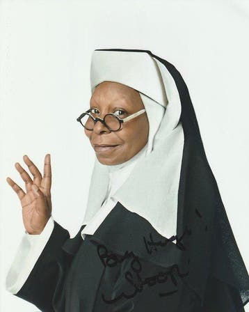 Sister Act - Signed by Whoopi Goldberg (Deloris), Nieuw