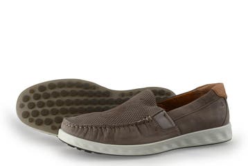 Ecco Instappers in maat 41 Grijs, Kleding | Heren, Schoenen, Ecco, Overige kleuren, Verzenden, Overige typen