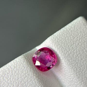 1 pcs Rose Saphir - 1.20 ct - GUILD Gem Laboratory - Rose
