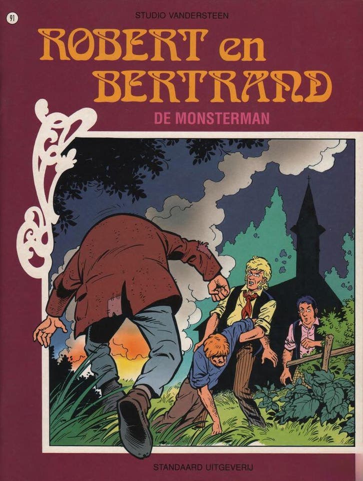 De monsterman / Robert en Bertrand / 91 9789002164606, Livres, BD, Envoi