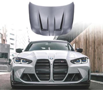 CAPOT BMW G80 M3 20- LOOK GT ALUMINIUM, Autos : Pièces & Accessoires, Verzenden