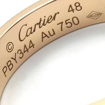 Cartier - Bague - 18 carats Or jaune - mini amour