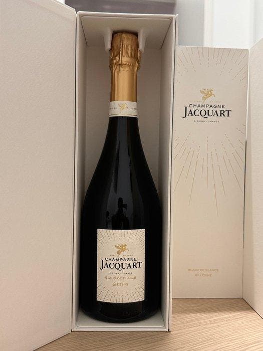 2014 Jacquart, 3 x Champagne Jacquart Blanc de Blancs - Gift, Collections, Vins