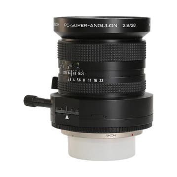 Schneider PC Super Angulon 28mm f/2.8 - Nikon F, Ophalen of Verzenden, Comme neuf