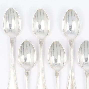 Wolfers Frères - Koffielepel - Theelepel (12) - .800 zilver