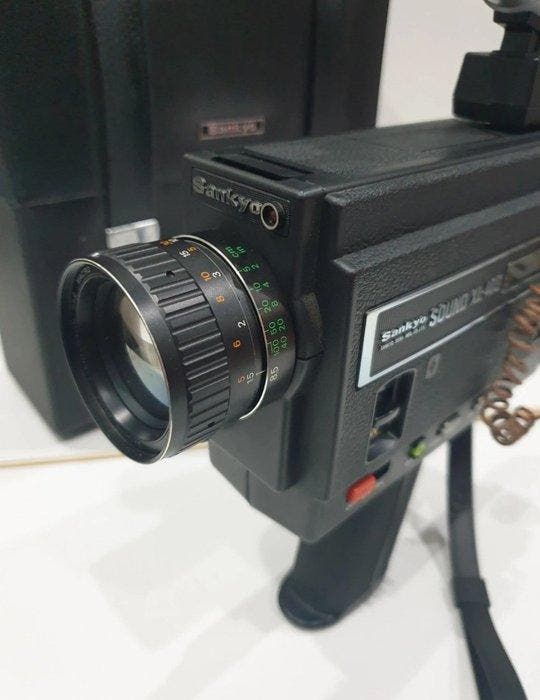 Sankyo XL-40S super 8 | original telescópic micro phone |, Verzamelen, Foto-apparatuur en Filmapparatuur