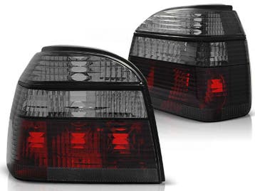 VW Golf 3 Achterlichten Rood/Smoke - E-keur, OP = OP!, Verzenden