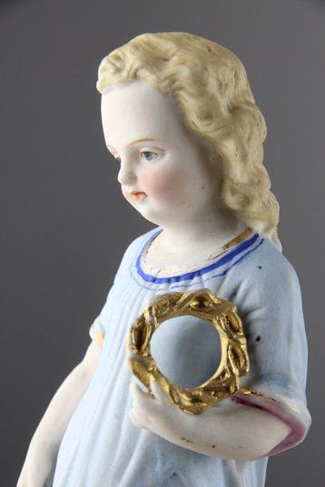 Scheider - Beeld, Christ Child - 24 cm - Biscuit porselein