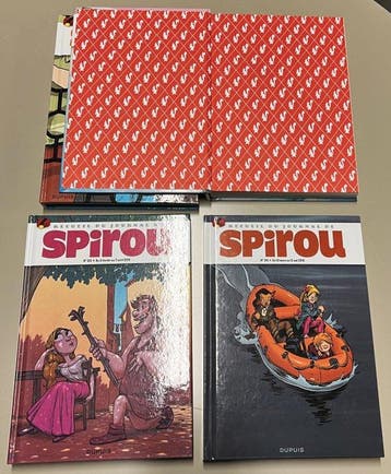 Spirou (magazine) - Recueils N°311 au N°314 - 4 Album -