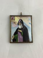 Icoon - FINIFT-icoon van Sint-Arsenij - Emaille