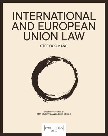 International And European Union Law | Stef Coomans | Nieuw, Verzenden, Nieuw, Stef Coomans