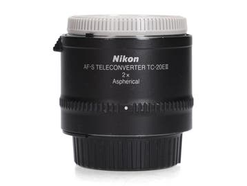 Nikon TC-20E III Teleconverter - 1 jaar garantie, Ophalen of Verzenden, Zo goed als nieuw
