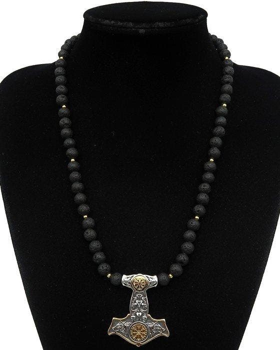 Het Wapen van de Donder – Thors Hammer met Wolven -, Antiquités & Art, Antiquités | Livres & Manuscrits