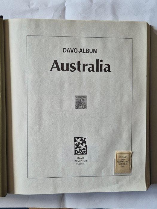 Australië 1913/1982 - 1 album met postzegels van Australie -, Timbres & Monnaies, Timbres | Europe | Royaume-Uni