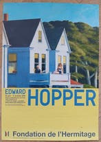 Edward Hopper - Affiche originale dexposition - Fondation, Antiek en Kunst