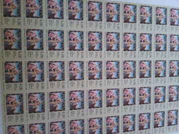 Frankrijk - Lot postzegels, velletjes MNH, met een