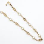 Armring - 18 karaat Geel goud Parel