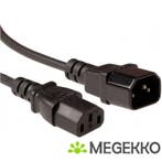 ACT Netsnoer LSZH C13 - C14 zwart 5 m, Verzenden, Nieuw