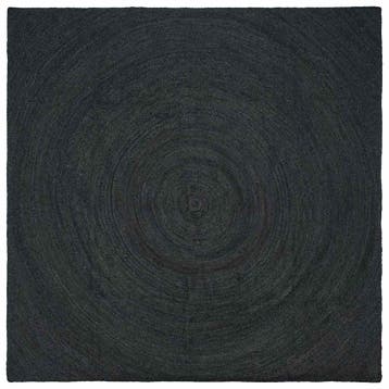 vidaXL Vloerkleden Donkergrijs 300 x 300 cm Jute, Verzenden, Nieuw