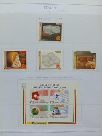 Italie 2011 - Année complète, nouvelle gomme intégrale en, Timbres & Monnaies, Timbres | Europe | Italie