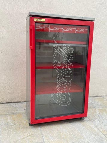 Coca-Cola - kleerkast - Reclamebord - Hout, Metaal
