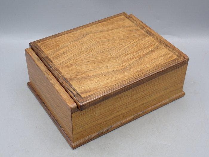 Doos - Hout, Antiek en Kunst, Kunst | Designobjecten