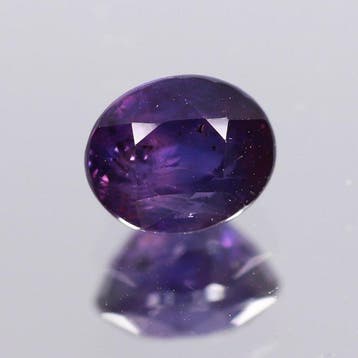 Paars Saffier - 2.03 ct - nternational Colored Gemstone