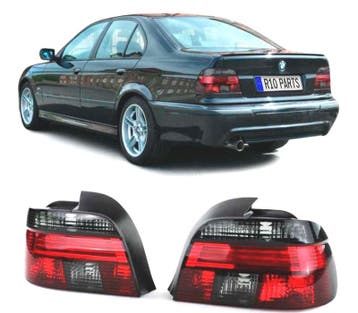 FEUX ARRIÈRE BMW E39 95-00 FUMÉ ROUGE, Verzenden