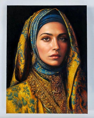 Leon Poynter (1970) - Zarina - Golden radiance crowned with