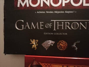 Jeu de société - Monopoly Game of Thrones edición, Nieuw