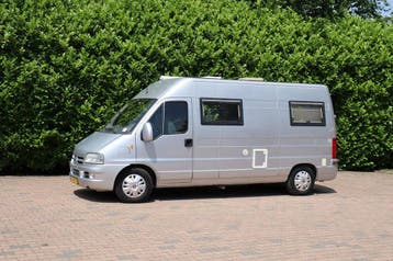 Veiling: Mobilhome Camper Citroën 244 L Diesel 128pk 2003, Caravans en Kamperen