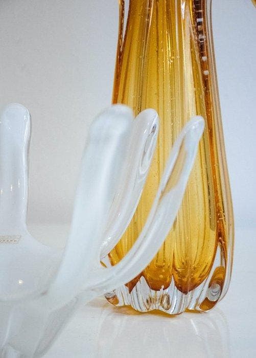 Ribes Atelier - Maryana Iskra - Vaas (2) - Laatste paar, Antiek en Kunst, Antiek | Glaswerk en Kristal