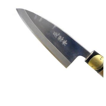 Chounsai Sakai Left-handed Deba knife 150mm - Keukenmes -, Antiek en Kunst