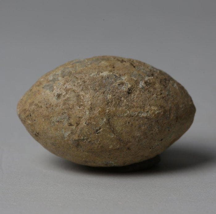 Oud-Grieks Lood Sling kogel met bijl (Zonder minimumprijs), Collections, Minéraux & Fossiles