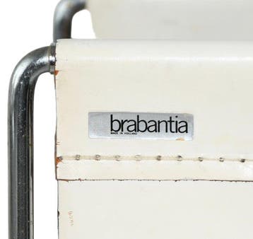 Brabantia - Tijdschriftenhouder - H 35,5 cm - Staal, Leder,