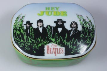 Franklin Mint speeldoos The Beatles Hey Jude Carillon -