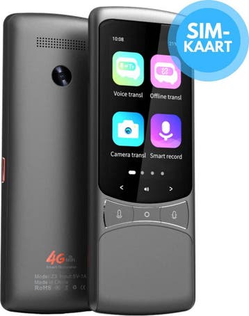 Membeli Vertaalcomputer - met Simkaart - Offline - Vertaal, Verzenden, Zo goed als nieuw
