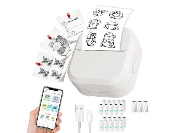 Veiling - iTeck Mini Printer – Premium Pakket, Informatique & Logiciels, Imprimantes de poche