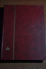 Accessoires - Doos vol met 6 lege stockboeken in nette staat, Postzegels en Munten, Gestempeld